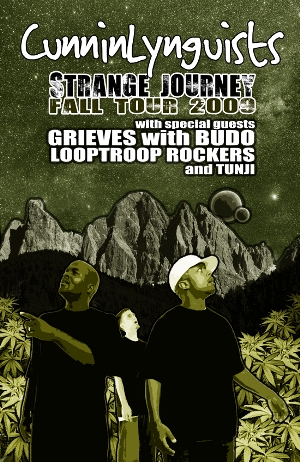 Cunninlynguists tour flyer
